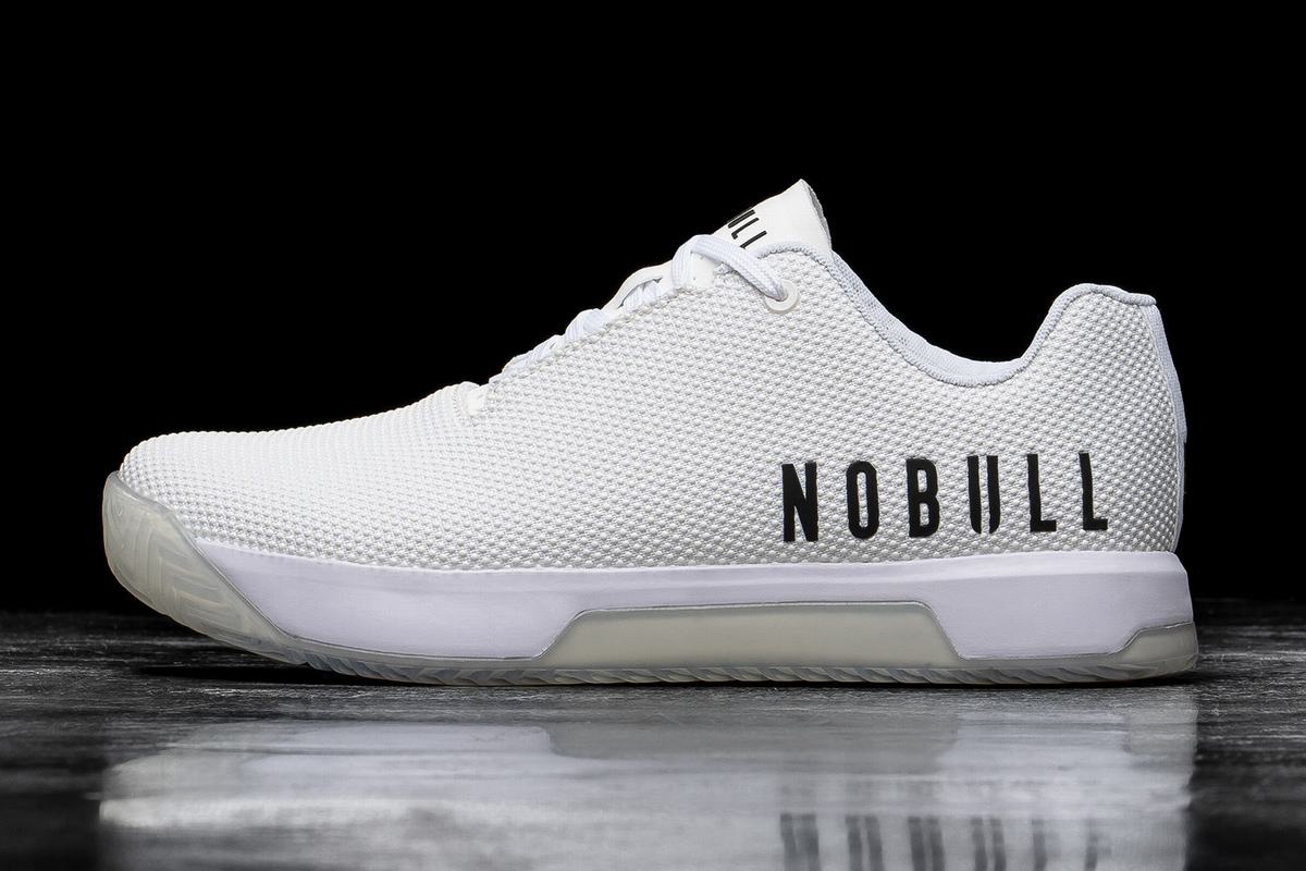 Nobull Superfabric Crossfit® Men\'s Crossfit Shoes White | Australia (FS9716)